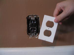 electrical outlet insulation